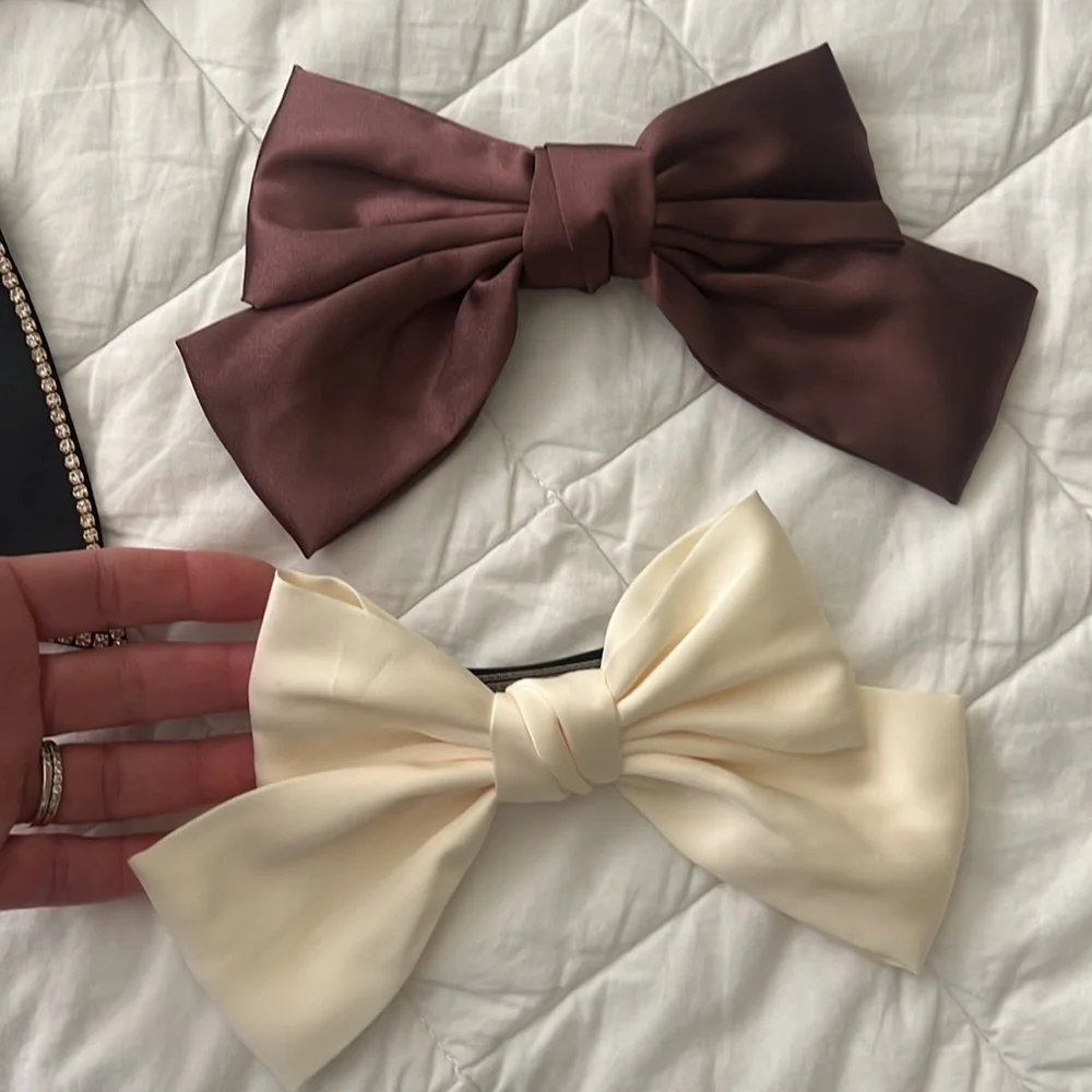 Elegant Hair Bow Hair Clip LOT of five bows - Picture 6 of 16